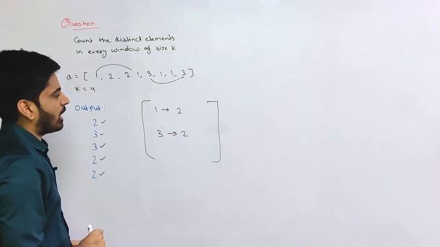 Count Distinct Elements in every Window of size k | HashMap Interview Problems | DSA-One Course #29 смотреть онлайн
