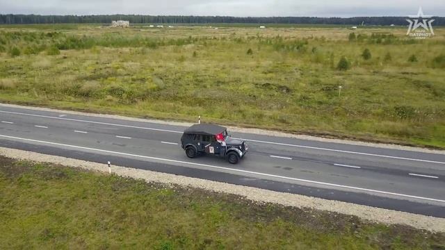 Фестиваль Ретро-Ралли в парке "Патриот" смотреть онлайн