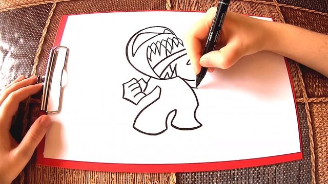 Draw Venom Рисуем Венома смотреть онлайн
