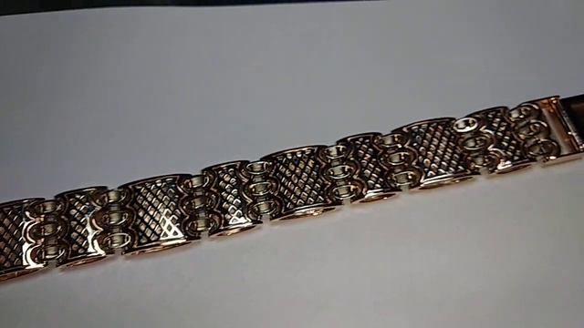 Золотой, мужской браслет. смотреть онлайн