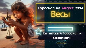 ♎Весы - гороскоп на Август 2024 года. От Юлии Капур