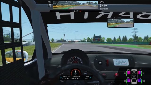 Demo Lap: Tsukuba Circuit - Fiat 500 AC смотреть онлайн