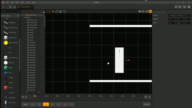 Tiptop - Tutorial Complete game creation Buildbox 3D - P17 смотреть онлайн