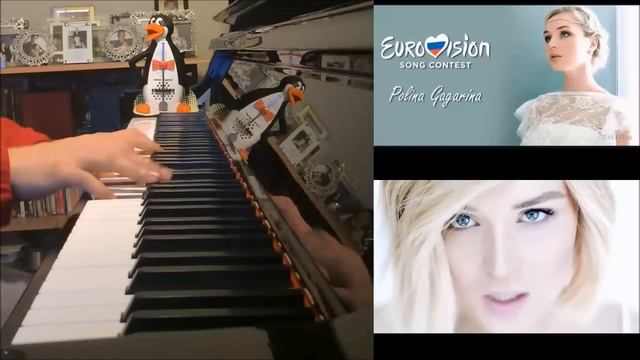 Polina Gagarina- A Million Voices - EuroVision 2015 (Piano Cover) [5000 Subscribers!] смотреть онлайн