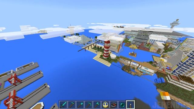 Minecraft PE Maps - MODERN CITY MAP TOUR: Egaland - iOS & Android MCPE 1.1 / 1.2 смотреть онлайн
