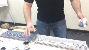 Патинирование дуба масло-воском ОСМО 3188 и 3169