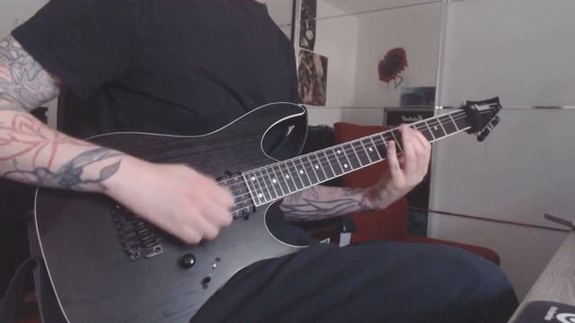 Metal Riffs with Dimarzio X2N Bridge Pickup (Ibanez RGR652ahbf prestige) смотреть онлайн