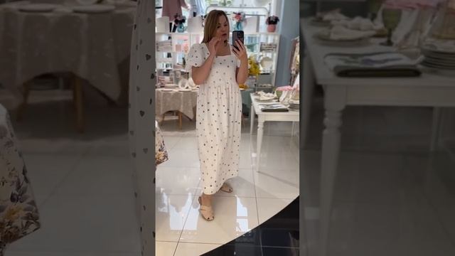 Летнее платье из муслина смотреть онлайн