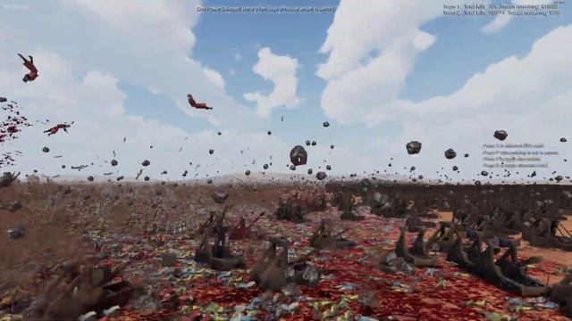 10,000 Catapults vs 1 million Footmen | Ultimate Epic Battle Simulator 2 смотреть онлайн