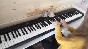 Французская народная песня "Большой олень", фортепиано