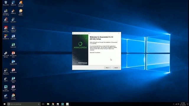How to Download Anaconda Navigator for Python 3.5: Basic Python Tutorial for Total Beginners #1 смотреть онлайн