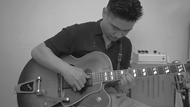 Triste (1966) Solo Jazz Guitar Hideo Date A=432 1951 Gibson ES-350 Milkman Sound The Amp смотреть онлайн