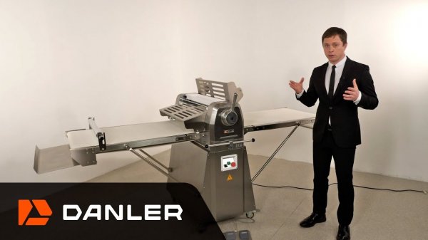 Тестораскаточная машина для слоёного теста Danler KDF-650