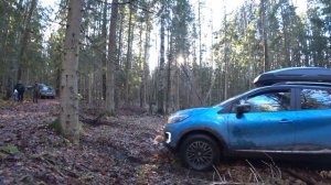 Впервые, Renault Koleos на реальном бездорожье!