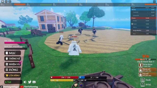 Roblox - THỬ GAME ONE PIECE MỚI NÀY CHƠI CỰC DỄ MUA TRÁI ÁC QUỶ NHƯ BLOX FRUITS - Pirate Legacy смотреть онлайн