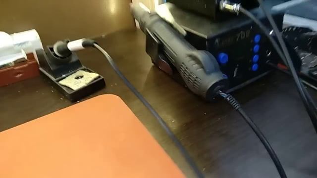 Получена новая паяльная станция. Фен Quick смотреть онлайн