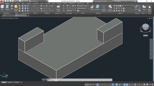 AutoCAD 3d Tutorials for Beginners in Hindi / Urdu-20 смотреть онлайн