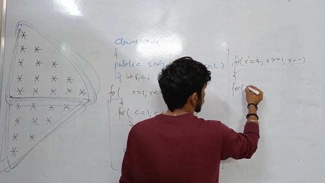 Patterns in Java Computer Class 10 ICSE ISC Java Programming Nested Loop смотреть онлайн