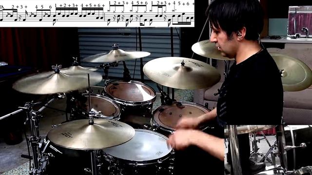 How to play 'Toxicity' by System of a Down on Drums - Drum Lesson смотреть онлайн