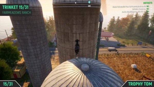 Goat Simulator 3 - All 31 Trinkets - Fairmeadows Ranch