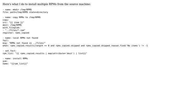 Install rpm package using Ansible (6 Solutions!!) смотреть онлайн