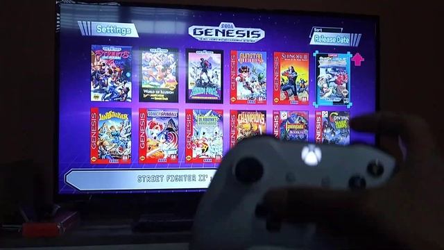 Sega Mini Console Controller Testing