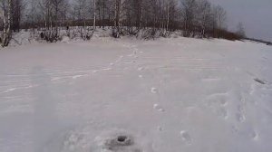 Рыбалка зимой. Кульяновское озеро (Новокузнецк) 20.12.15г.