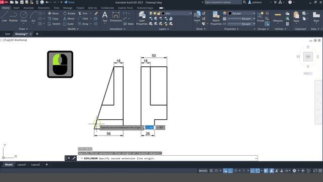 AutoCAD 2023 Practice #3 смотреть онлайн