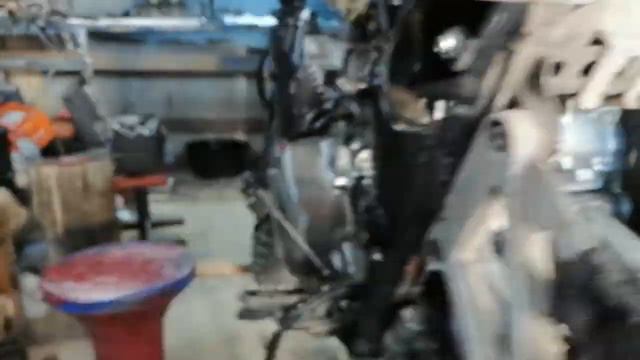 YAMAHA XTZ 750 SUPER TENERE. свап двига часть 2)