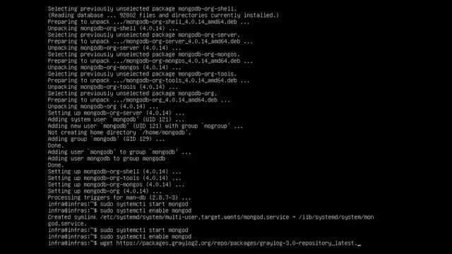 Cara Install GrayLog-Server pada Ubuntu (Aplikasi Log Management berbasis Web) смотреть онлайн