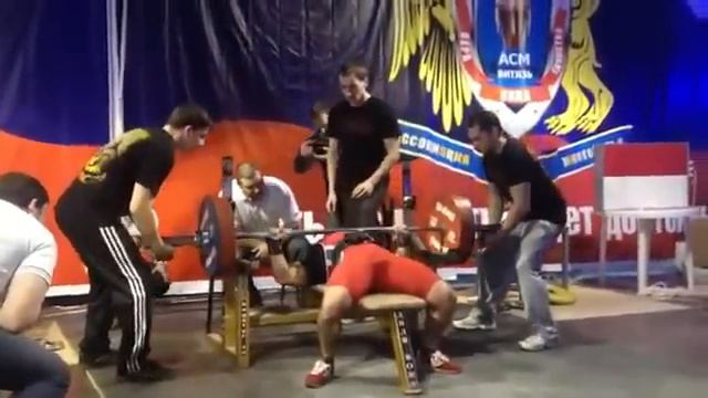 474 lb Raw Bench @ 165 - Roman Eremashvili - (215@75 kgs) смотреть онлайн