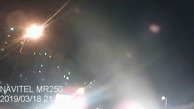 Navitel MR250 - тыловая камера, ночь смотреть онлайн