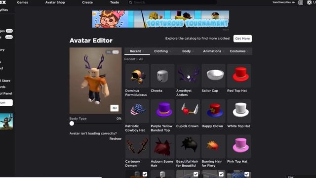 HOW TO GET A WHITE BANDED RED TOP HAT FOR 150R$! Roblox смотреть онлайн