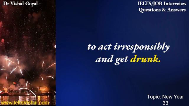 *33 New Year: IELTS Speaking Part 1 Topics with Sample Answers #ielts #ieltsspeaking #vishal смотреть онлайн