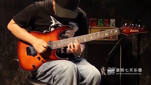 Ibanez J Custom RG8570Z BSR | No Talking смотреть онлайн