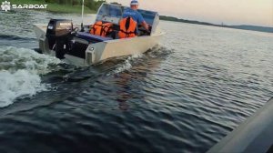 Лодка из ПНД пластика Вайпер 430  с Консолью