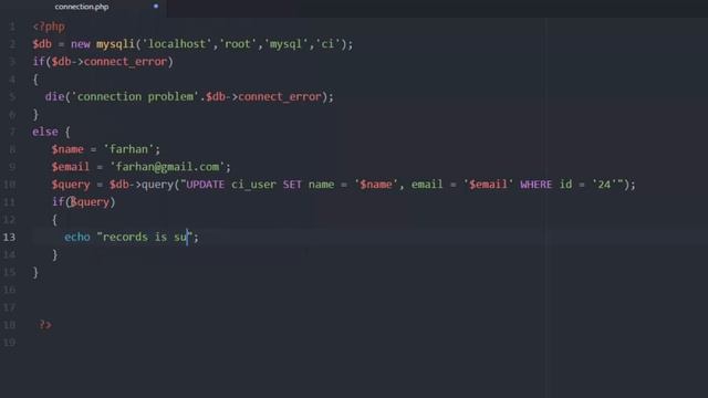 04- PHP Mysqli Object Oriented Delete & Update Data In Urdu/Hindi смотреть онлайн