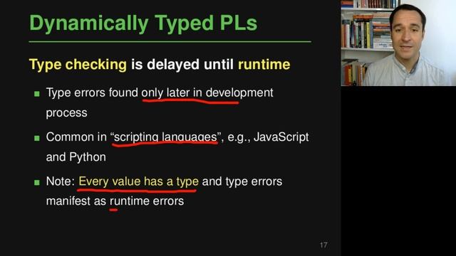 Lecture "Type Systems (Part 2, Languages)" of "Programming Paradigms" смотреть онлайн