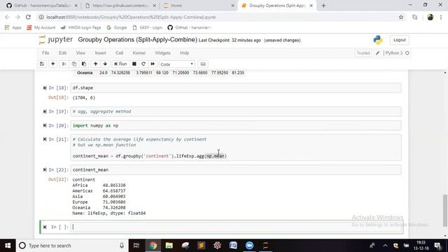 Python Tutorials: Learn Pandas Groupby Operations; Split-Apply-Combine смотреть онлайн
