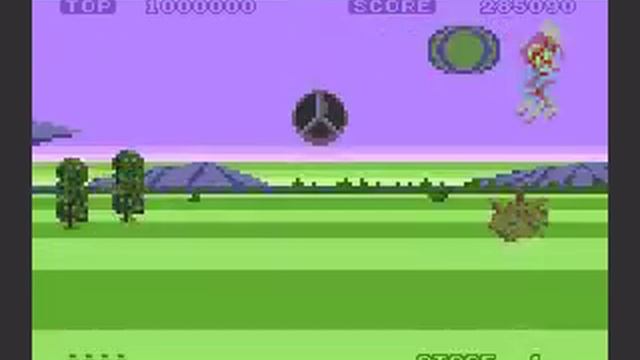 Space Harrier Atari 8-bit Conversion Stage 1 смотреть онлайн