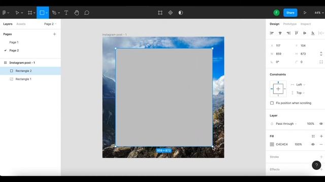 How to design cover art post with transparent text | Figma | Tutorial смотреть онлайн