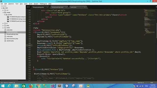PHP File Uploading Part 3 End Feel free to study with khmer teacher смотреть онлайн