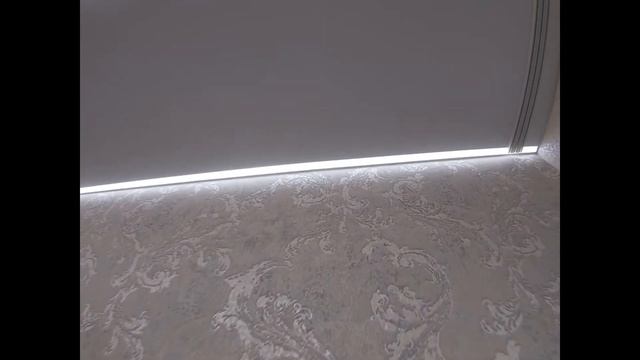 Световая линия на натяжном потолке смотреть онлайн