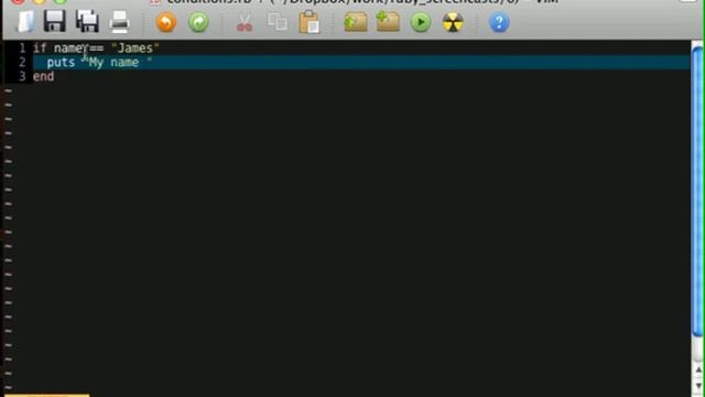 Научись Ruby: условные выражения, часть 1 (эпизод 6) смотреть онлайн