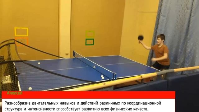 Мой любимый вид спорта-настольный теннис смотреть онлайн