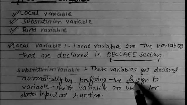 Types of Variable in PL/SQL ||#lecture47 || class12th смотреть онлайн
