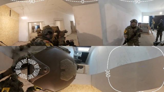 "Нет ума - штурмуй дома, CQB" (Видео 360, VR Video 360) смотреть онлайн