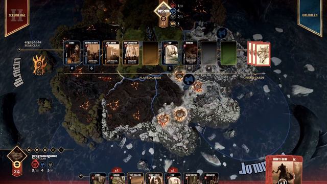 Blood Rage Digital Playthrough and review смотреть онлайн