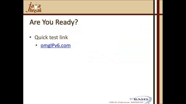 Java Break - How Version 11 Improves Your Bottom Line, What IPv6 Means to You смотреть онлайн
