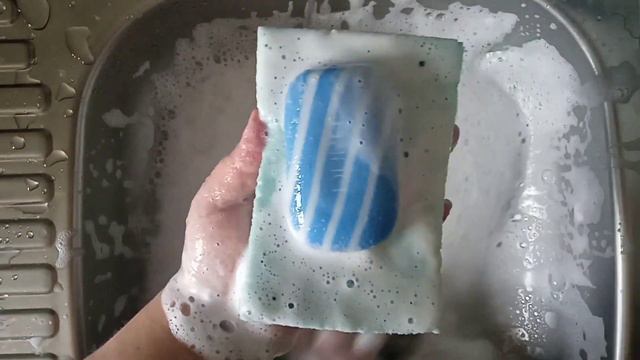 ASMR #washing #soap Duru #soapsuds #spongesqueeze/#мыло Duru#мыление #губки #асмрмыло #asmrsoap